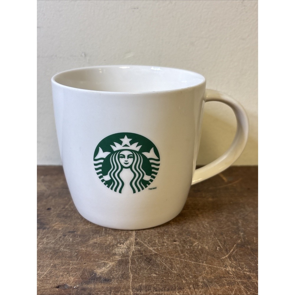 Starbucks Coffee Mug 2013 Starbucks Trademark 12oz Coffee Cup Mint Condition